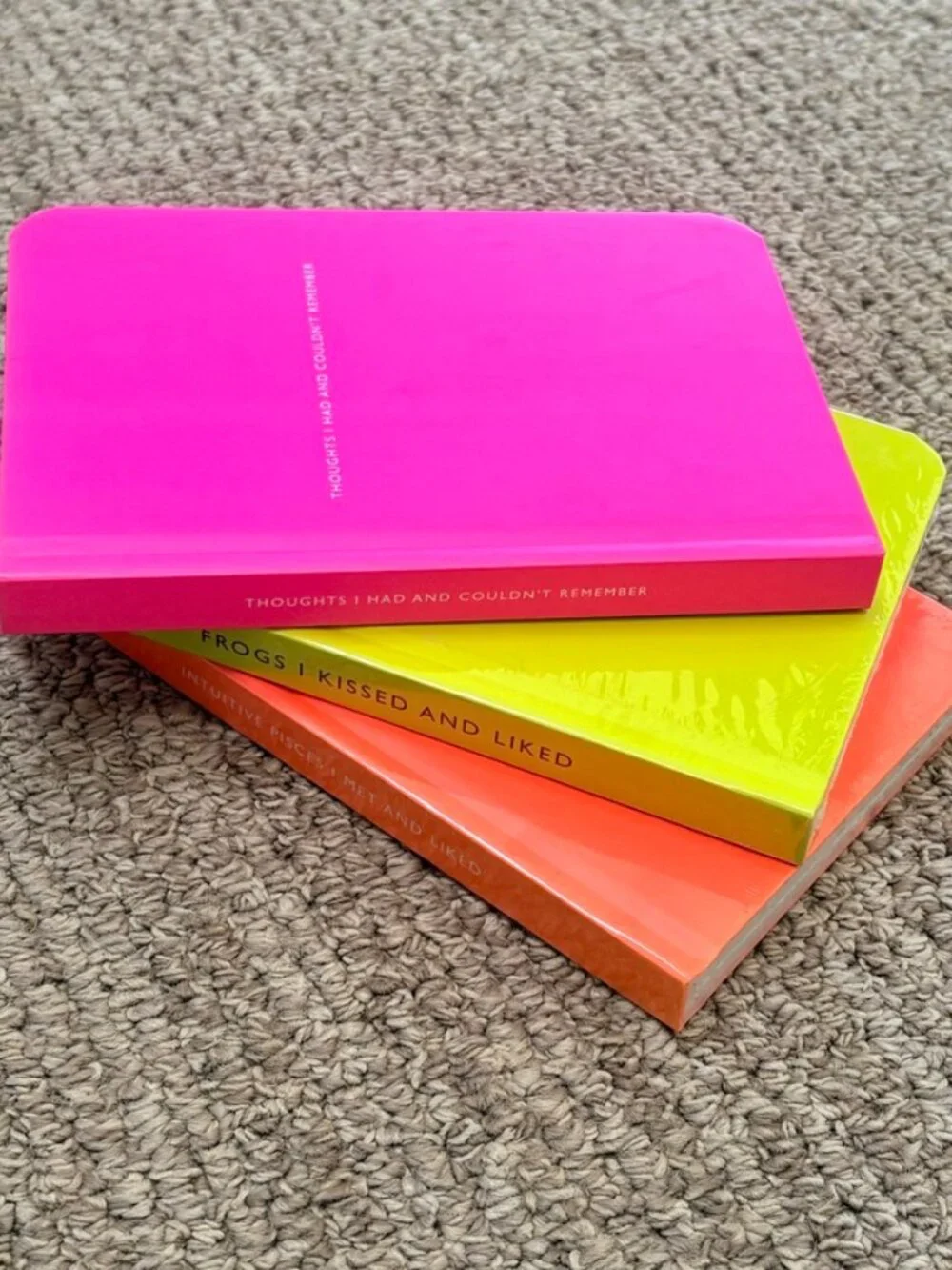 Archie Grand for J. Crew Blank Notebooks, Set of 3